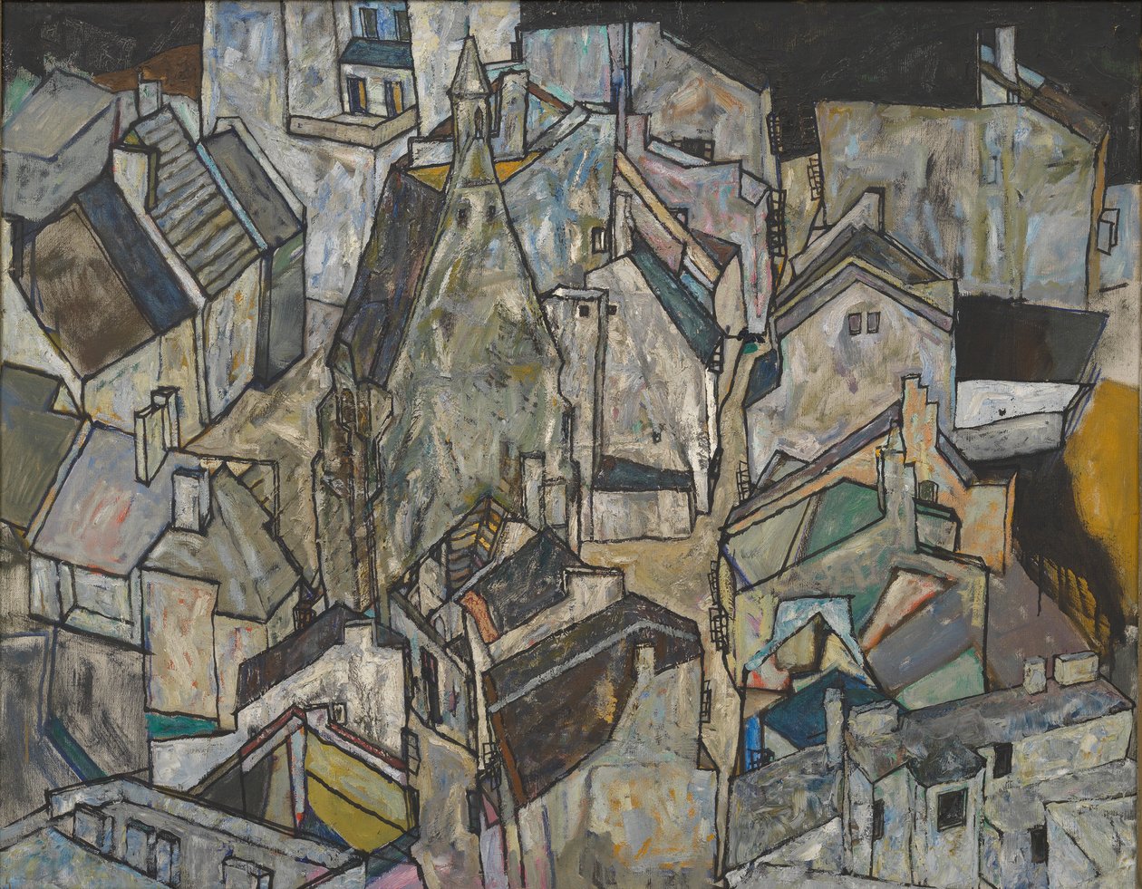Modelagem II, 1918. de Egon Schiele