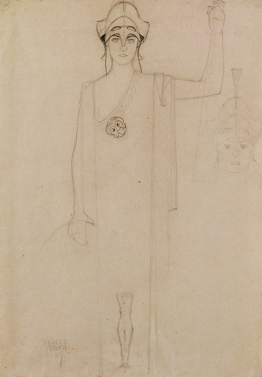 Pallas Athena de Egon Schiele