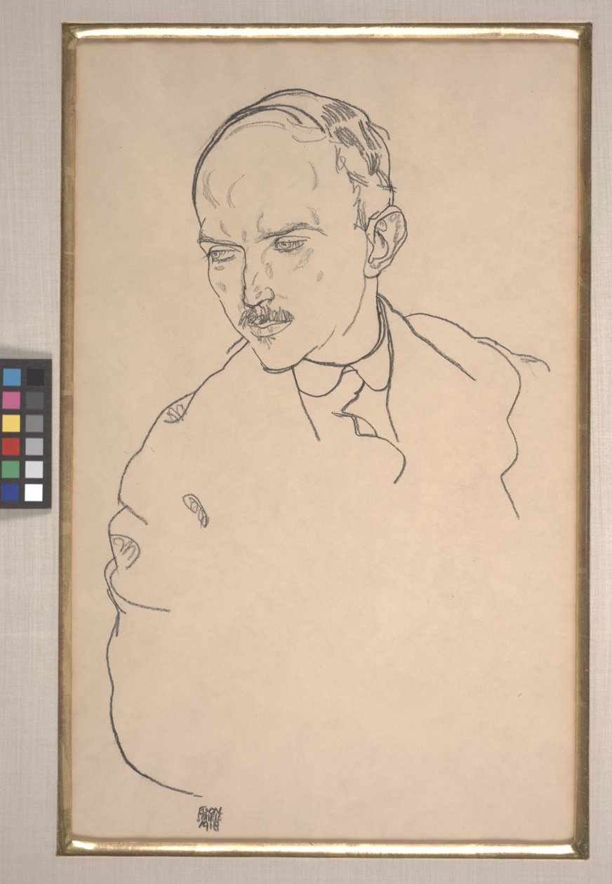 Retrato de Guido Arnot de Egon Schiele