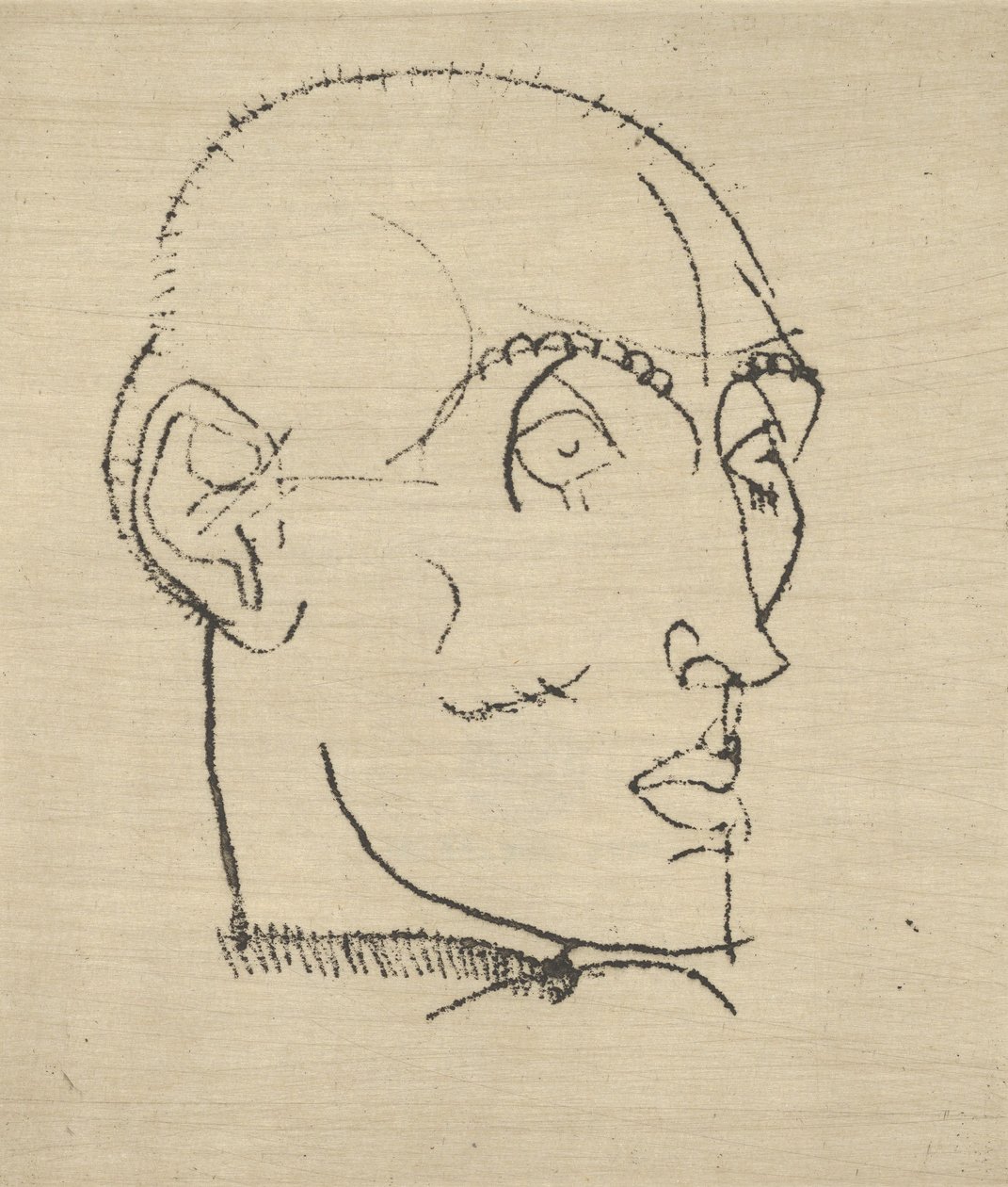 Retrato de um homem, 1914. de Egon Schiele