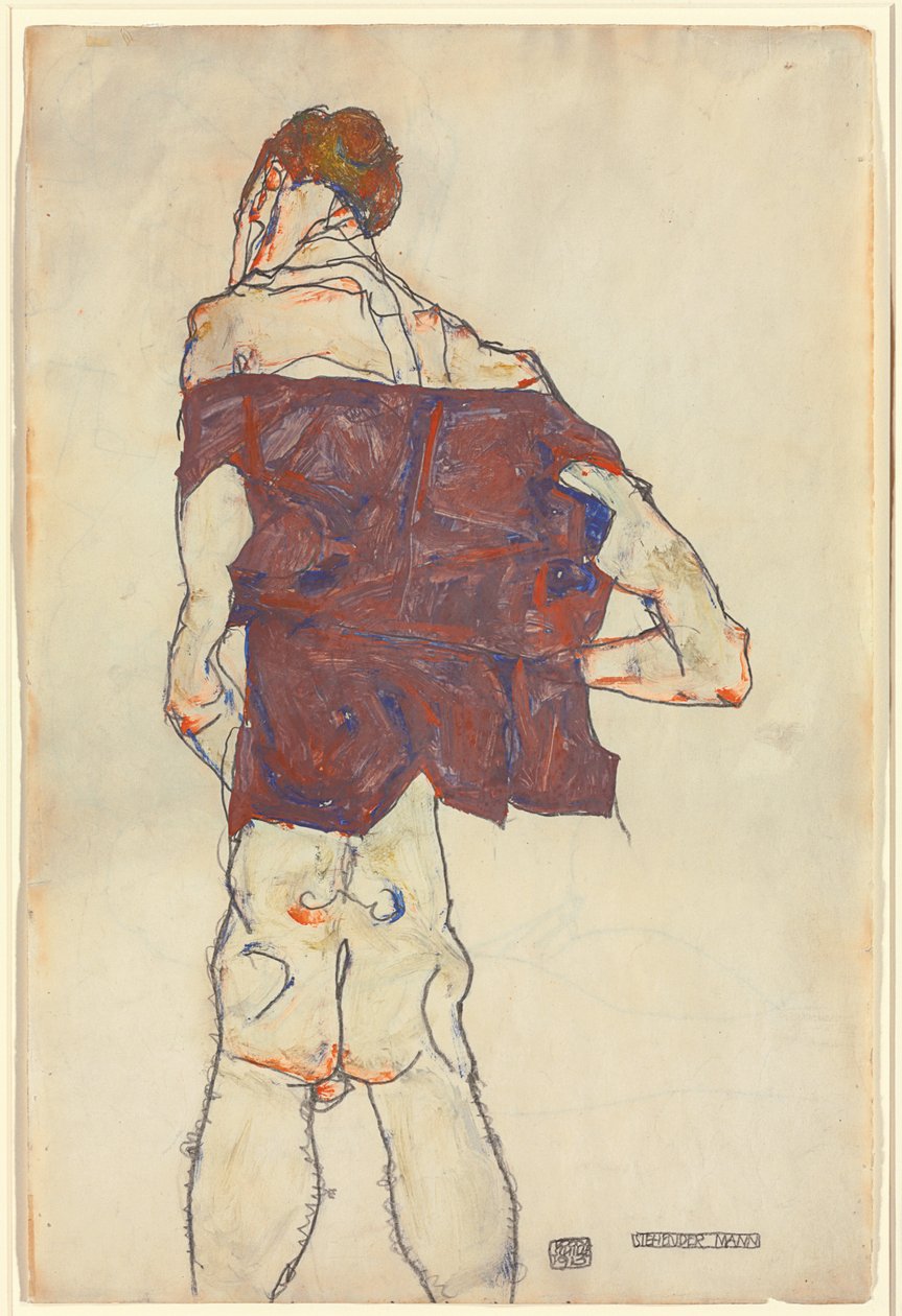 Standing Man de Egon Schiele