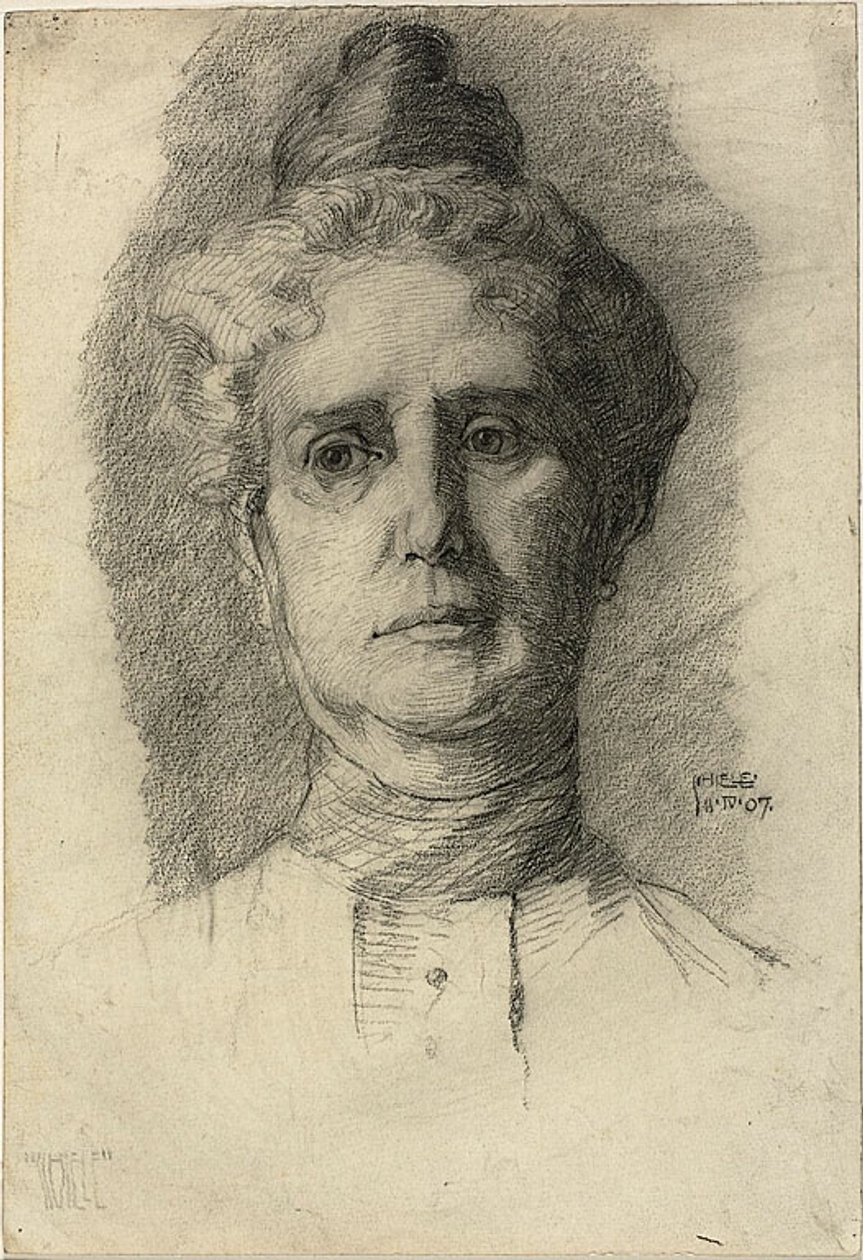 A Mãe do Artista de Egon Schiele