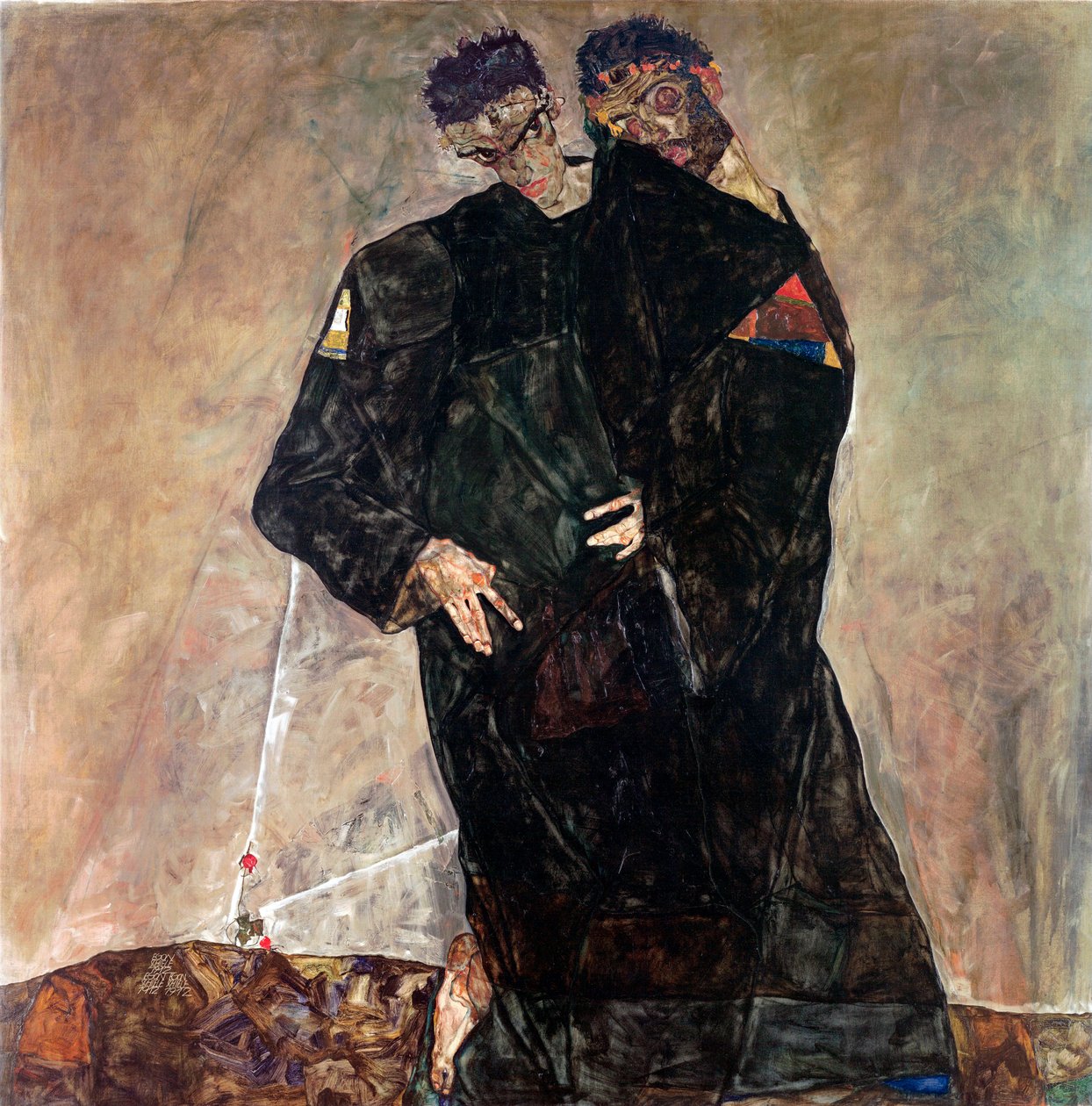 Os Eremitas de Egon Schiele de Egon Schiele