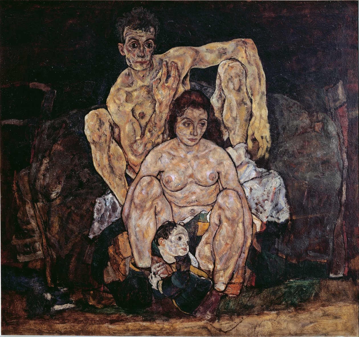 A família de Egon Schiele