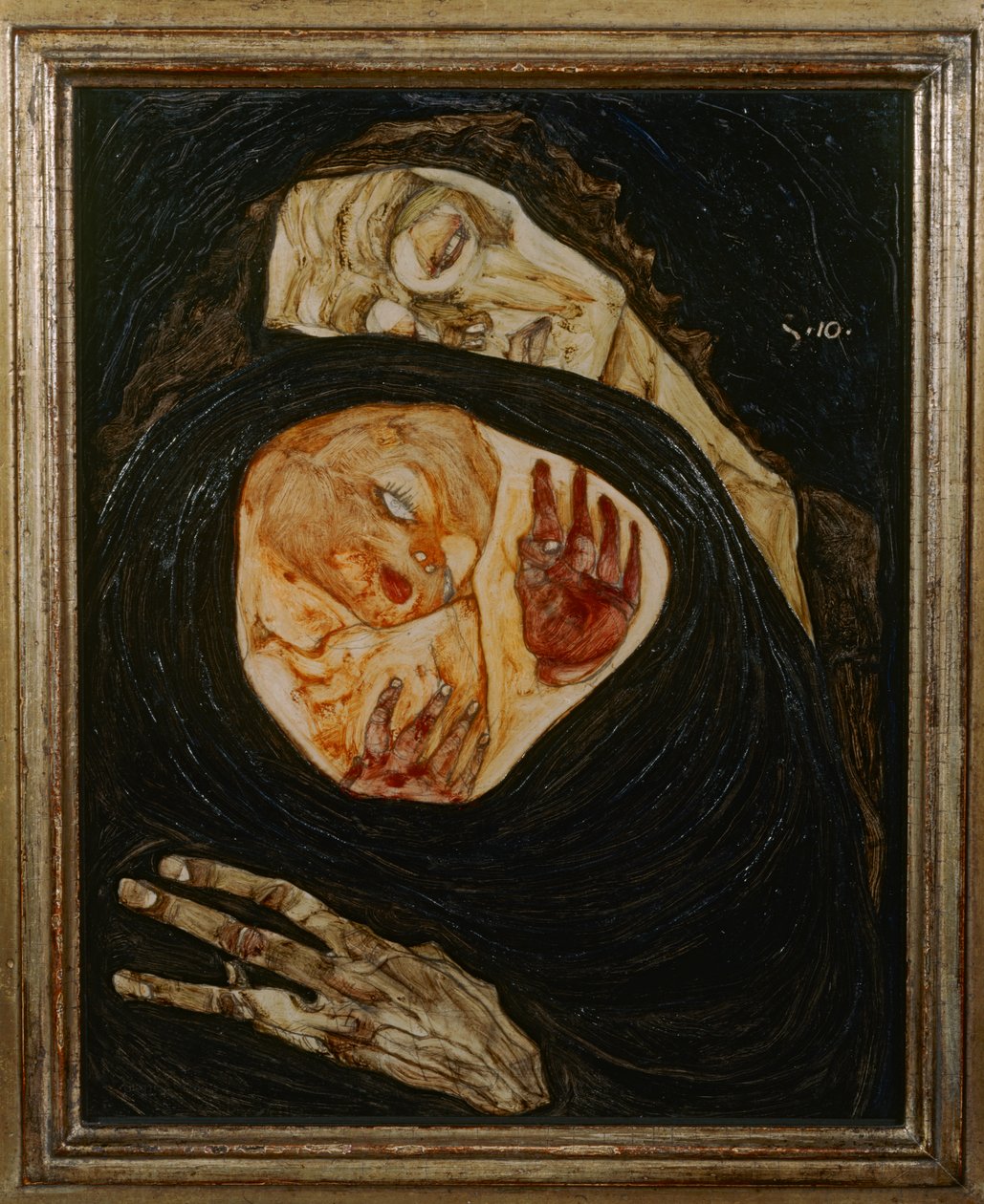 Mãe morta I de Egon Schiele