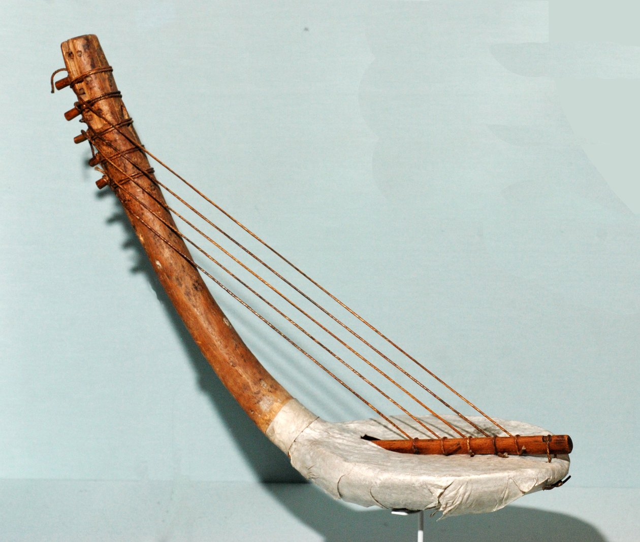 Instrumento musical, Egito (madeira e corda) de Egyptian