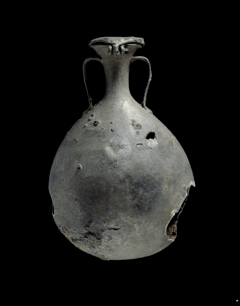 Balão de liga de estanho-chumbo com liga de estanho-chumbo de Egyptian 18th Dynasty