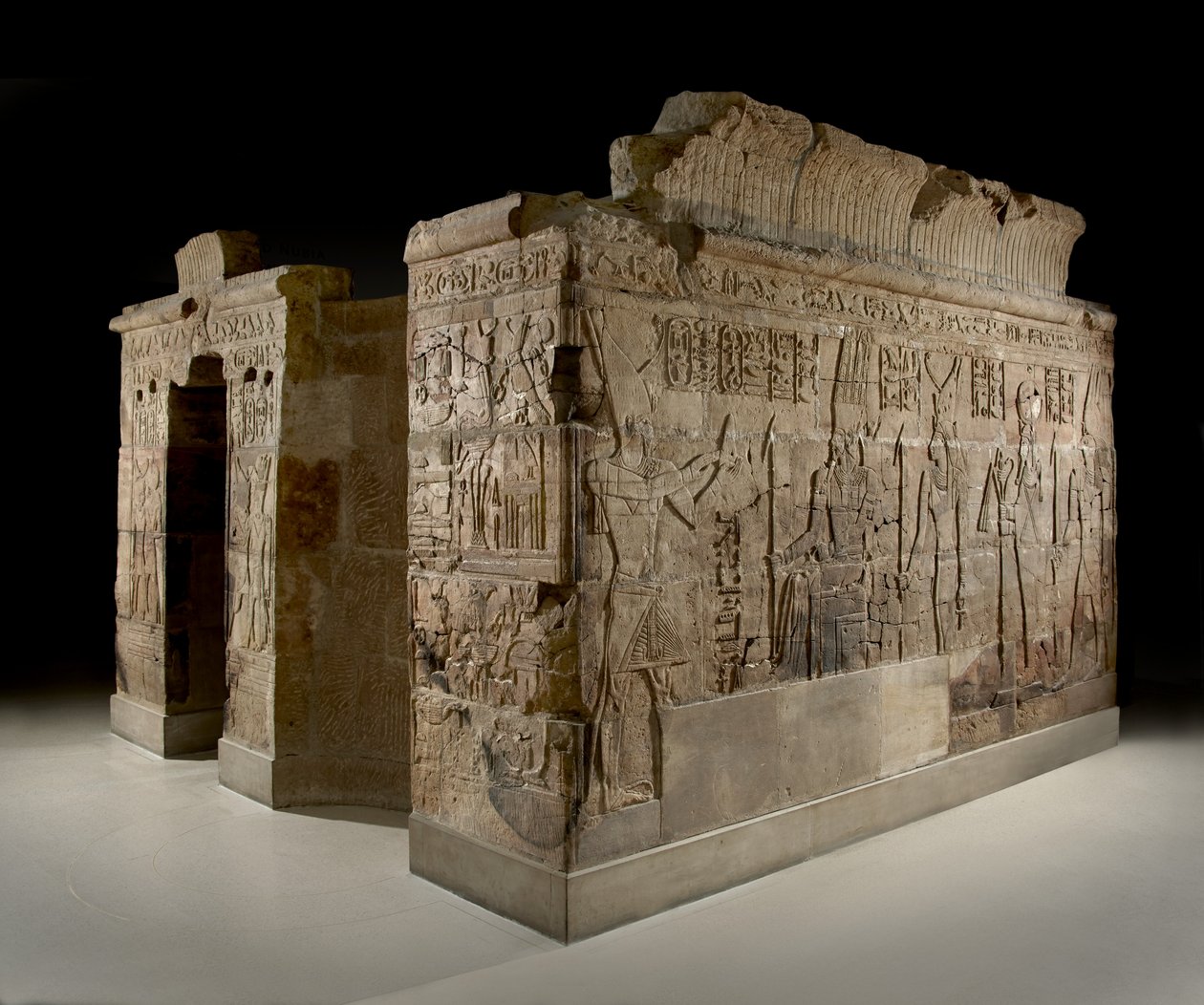 Santuário de Taharqa, c.690-664 aC arenito de Egyptian 25th Dynasty