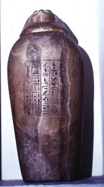 Jar canopic de Egyptian