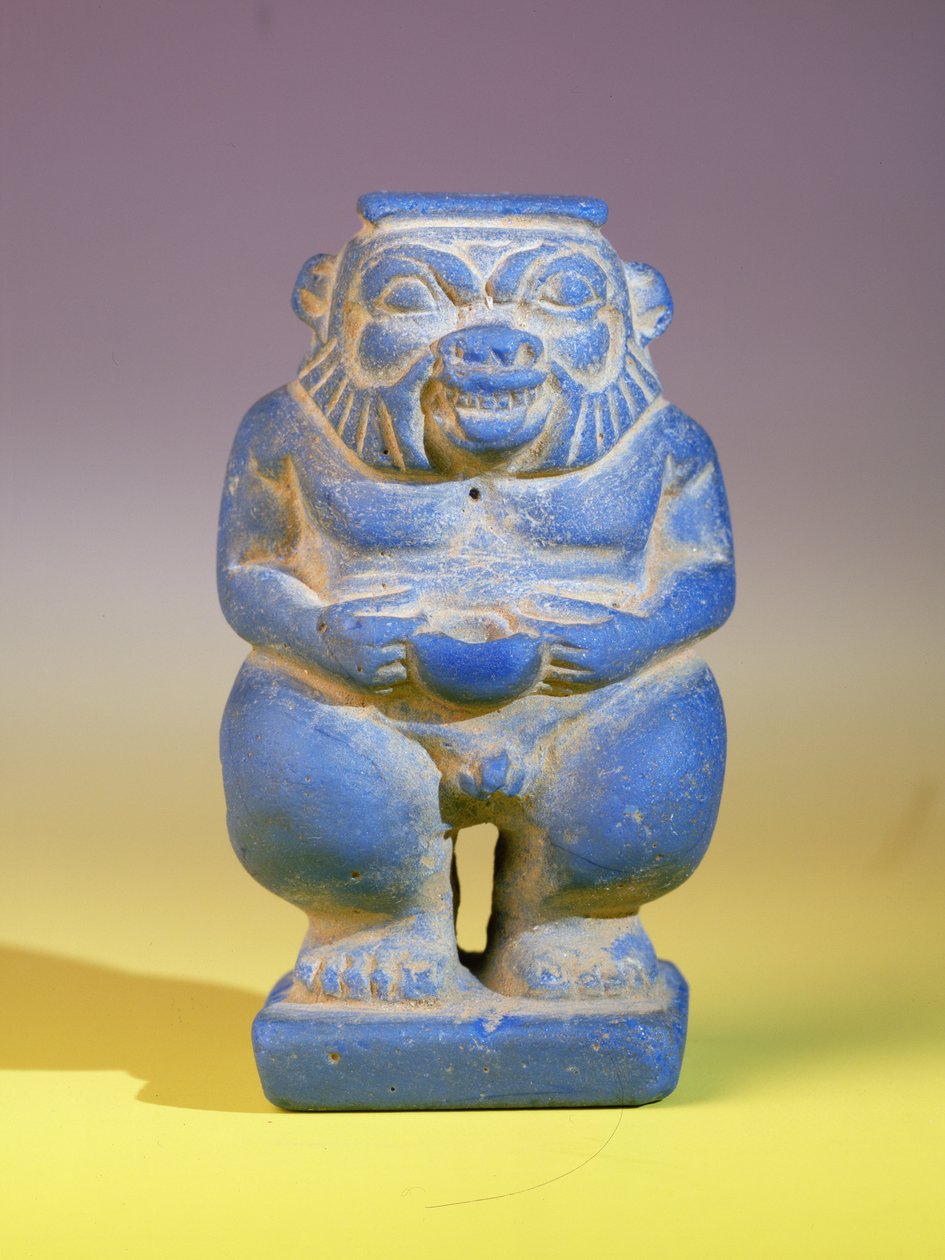 Estatueta de Bes (cerâmica) de Egyptian