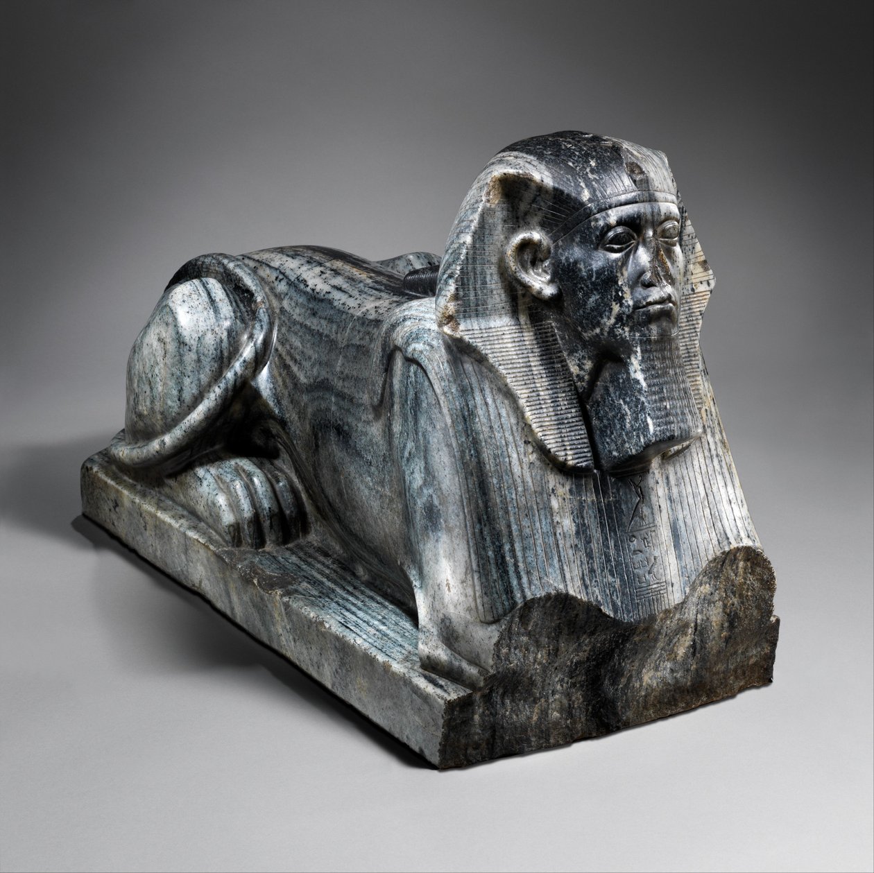 Senwosret III como uma Esfinge, c.1850 aC (gnaisse) de Egyptian 12th Dynasty