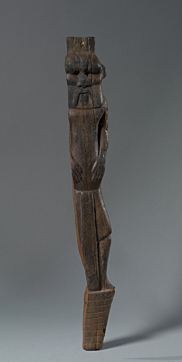 Cadeira ou cama com o deus Bes, 1540-1296 aC de Egyptian 18th Dynasty