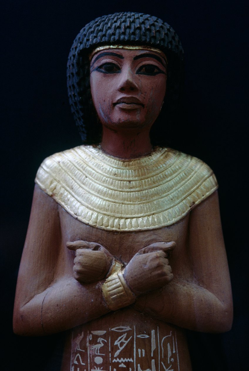 Estatueta funerária (Ushabti) de Egyptian 18th Dynasty