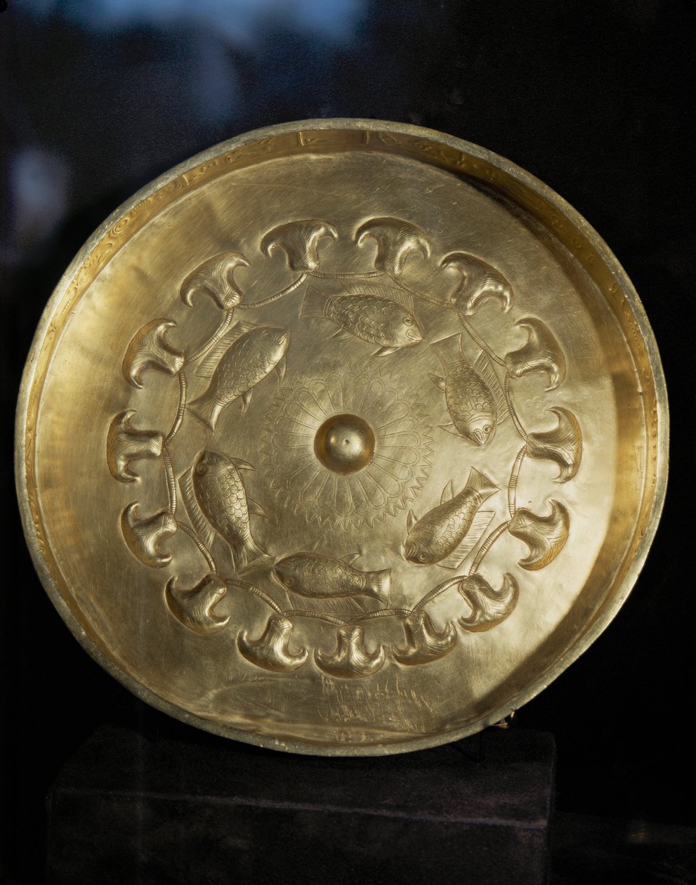 Placa de ouro. Presente do Faraó Tutmosis III ao seu general Djehouty. 18ª Dinastia, Novo Reino, Egito. N 713 ... de Egyptian 18th Dynasty