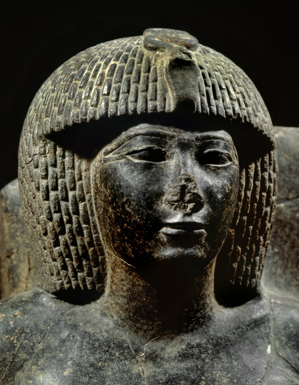 Faraó Tutmosis IV (granito negro) de Egyptian 18th Dynasty