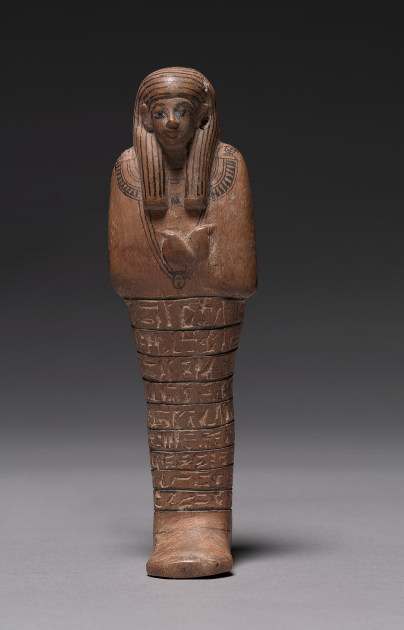 Shawabty of Tashery, Novo Reino, c.1391-1353 aC de Egyptian 18th Dynasty