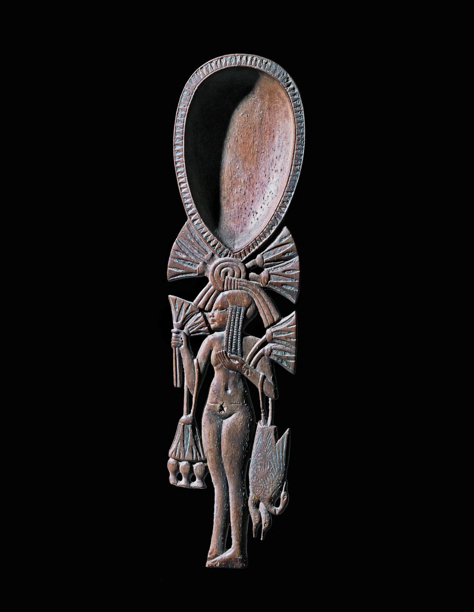 Colher para segurar o creme de rosto ... de Egyptian 18th Dynasty