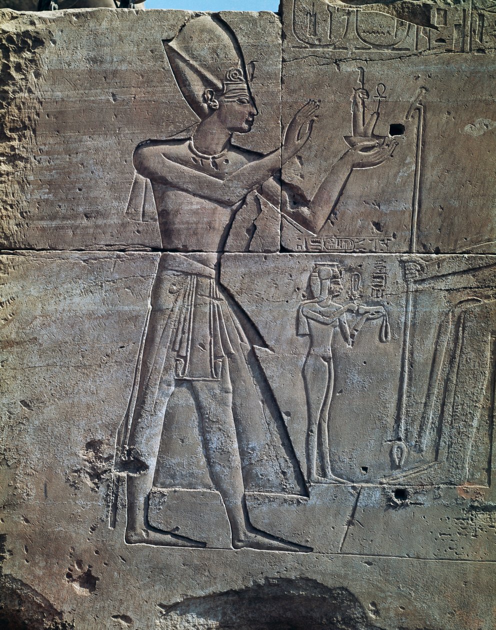 Tutmés III, relevo, Templo de Amon, Complexo do Templo de Karnak (Lista do Património Mundial da Unesco de Egyptian 18th Dynasty