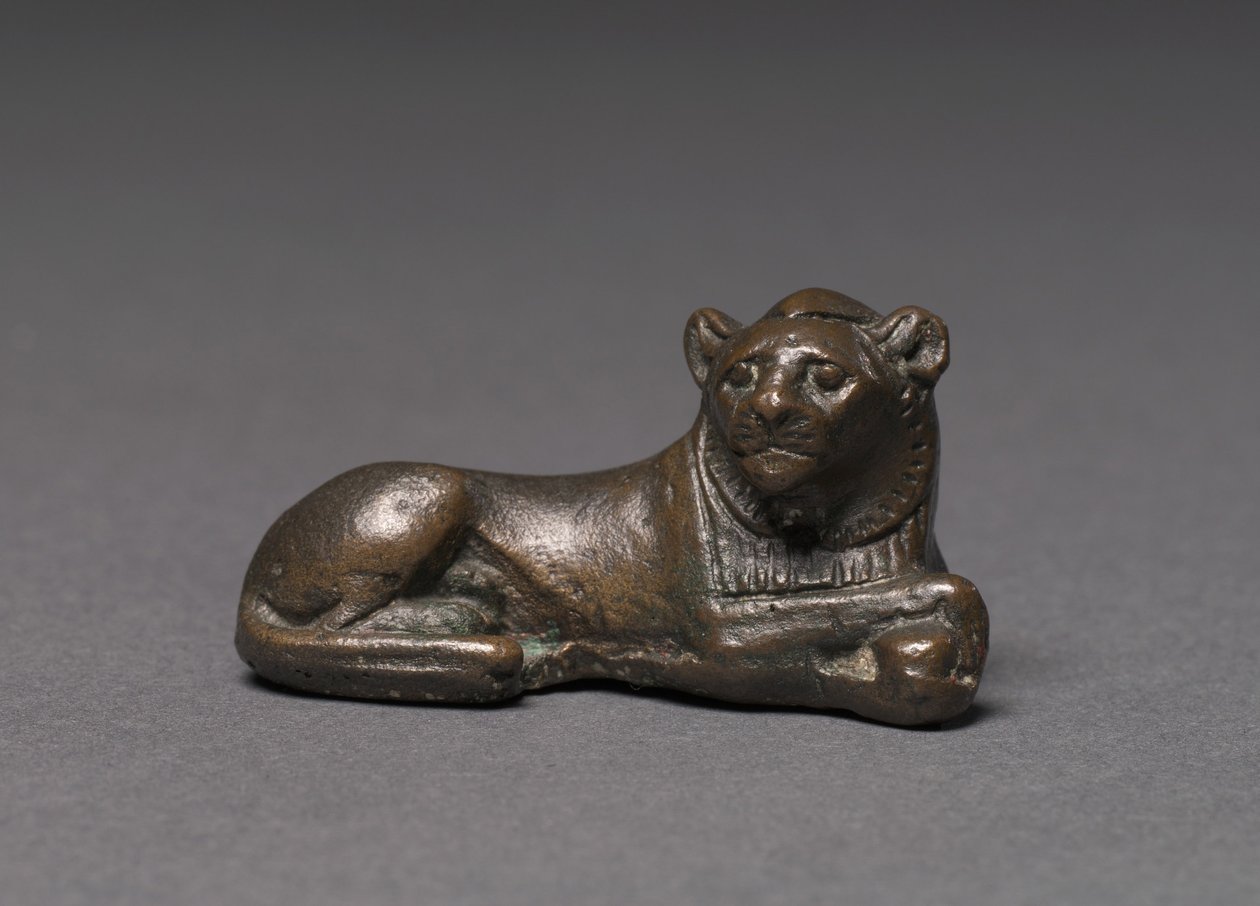 Peso em forma de leão, c.1391-1353 aC de Egyptian 18th Dynasty