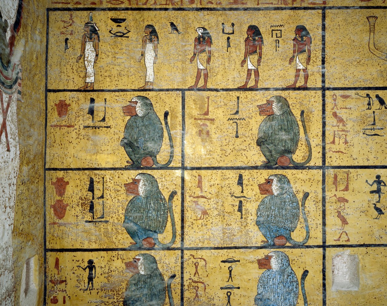 Babuínos de Egyptian 19th Dynasty