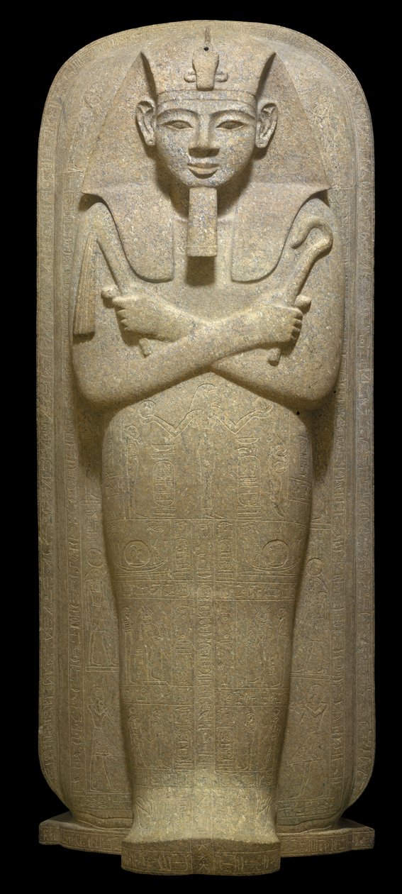 Egipto, Tebas, Luxor, Vale dos Reis, Túmulo de Merneptah, Sarcófago de Granito de Egyptian 19th Dynasty