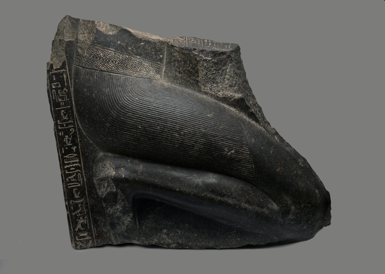 Estátua ajoelhada de Khaemwaset, 1281-1277 aC de Egyptian 19th Dynasty