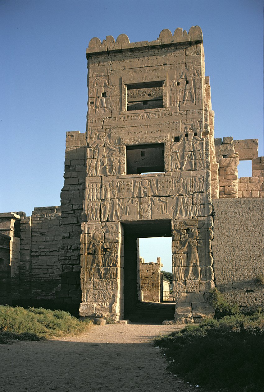 Great East Gate de Egyptian 20th Dynasty