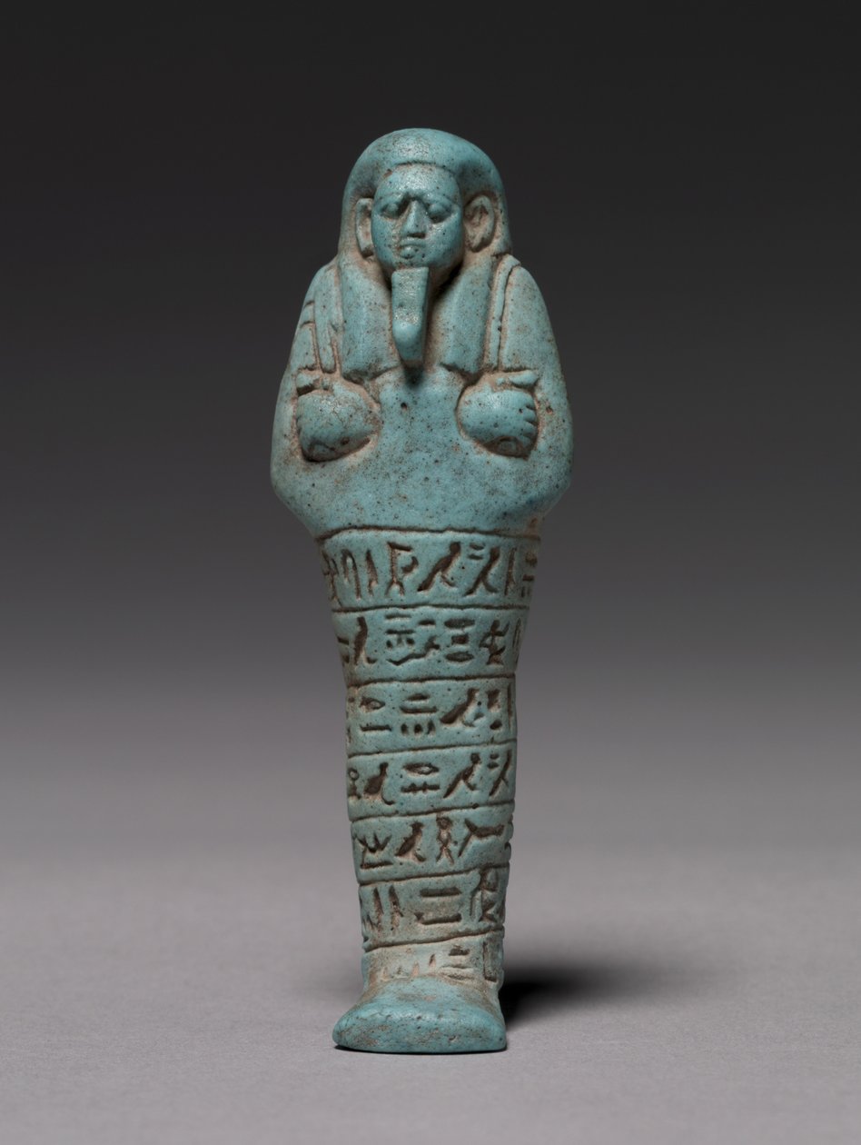 Shawabty de Ankh-Hor, 595-586 aC de Egyptian 26th Dynasty