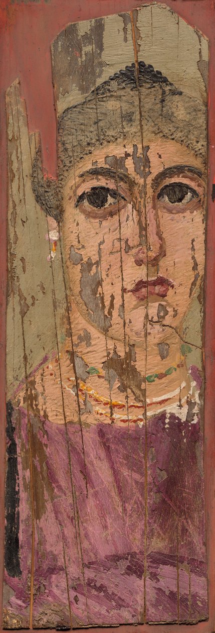 Retrato de uma mulher de Egyptian 2nd Century