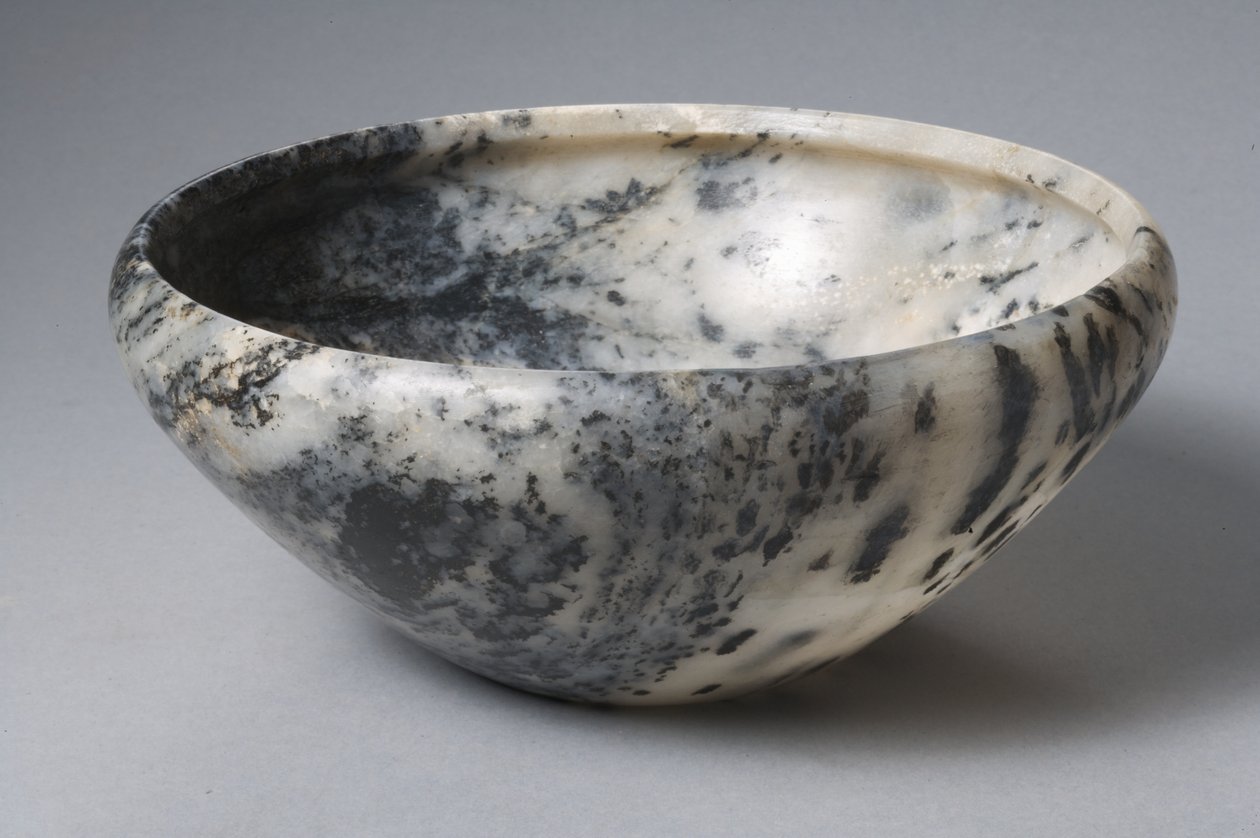 Tigela Egípcia, Período Dinástico Inicial (gnaisse) de Egyptian 2nd Dynasty