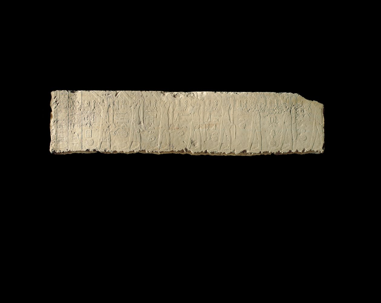 Alívio de Pehenuka, Reino Antigo, 2465-2323 aC (calcário) (ver também 440565, 440566, 440559 e 440560) de Egyptian 5th Dynasty