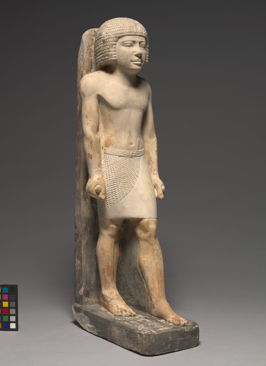 Estátua de Minnefer, c.2377-2311 aC de Egyptian 5th Dynasty