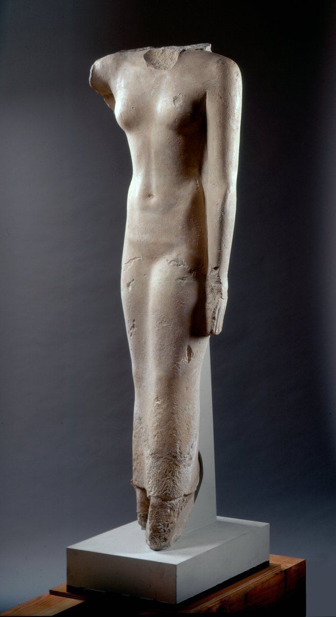 O Royal Descendent Hetepheres, Old Kingdom, c.2440 aC (calcário) de Egyptian 5th Dynasty