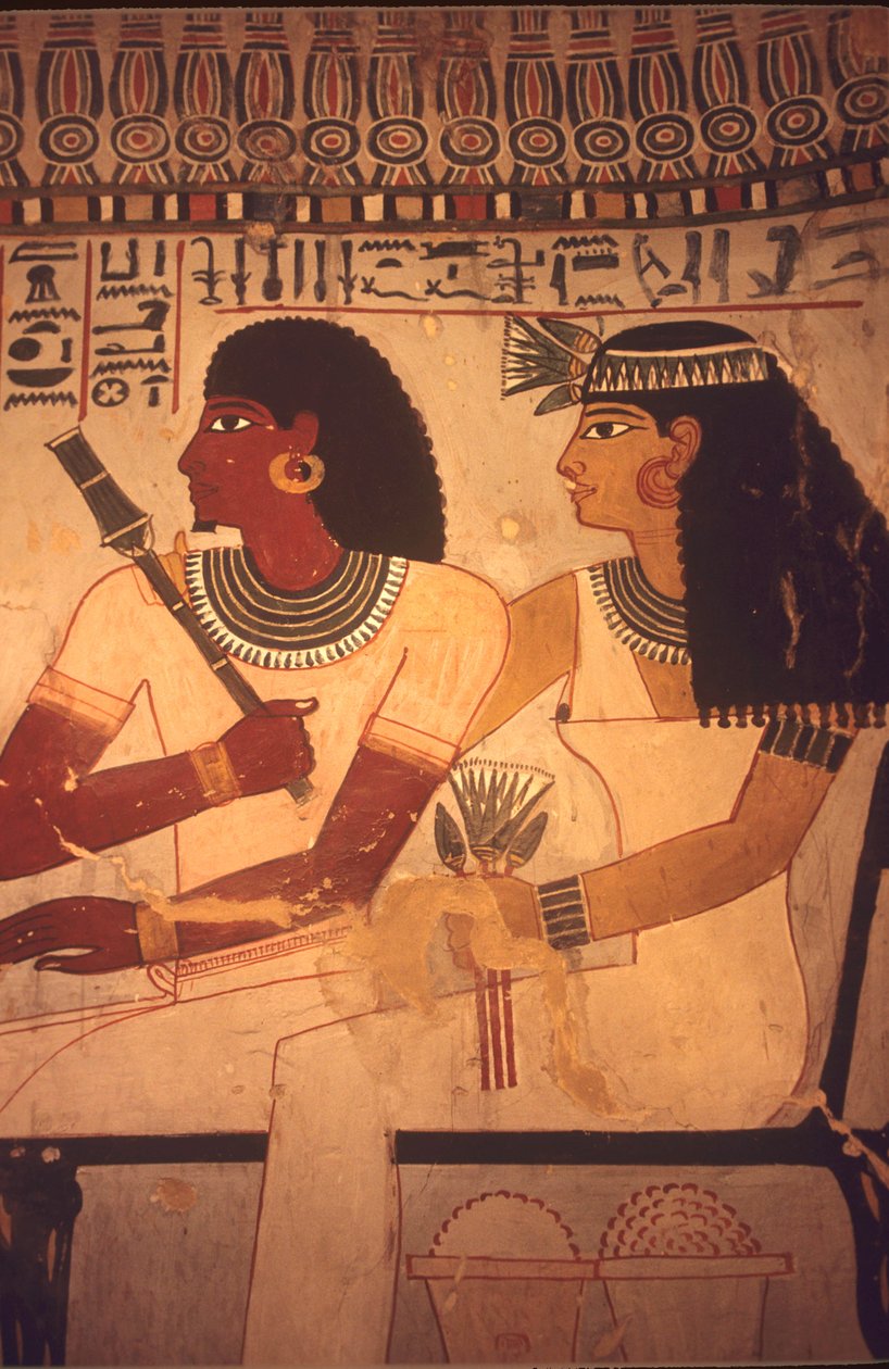Antigo Egipto, Túmulo de Sennufer, Tebas/Luxor de Egyptian Egyptian