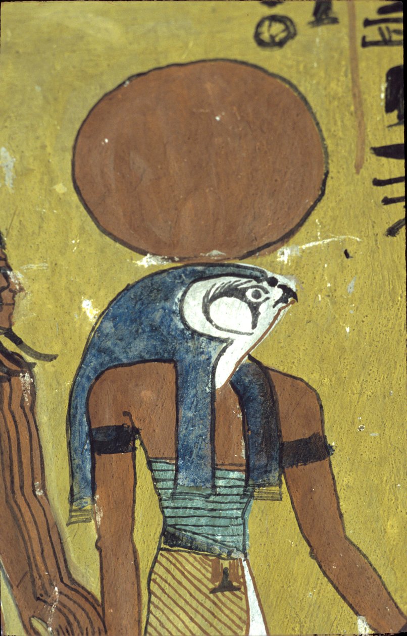 Antigo Egito, Pintura mural, Túmulo de Sennedjem, Túmulo dos Nobres, Tebas, Deir el Medina de Egyptian Egyptian