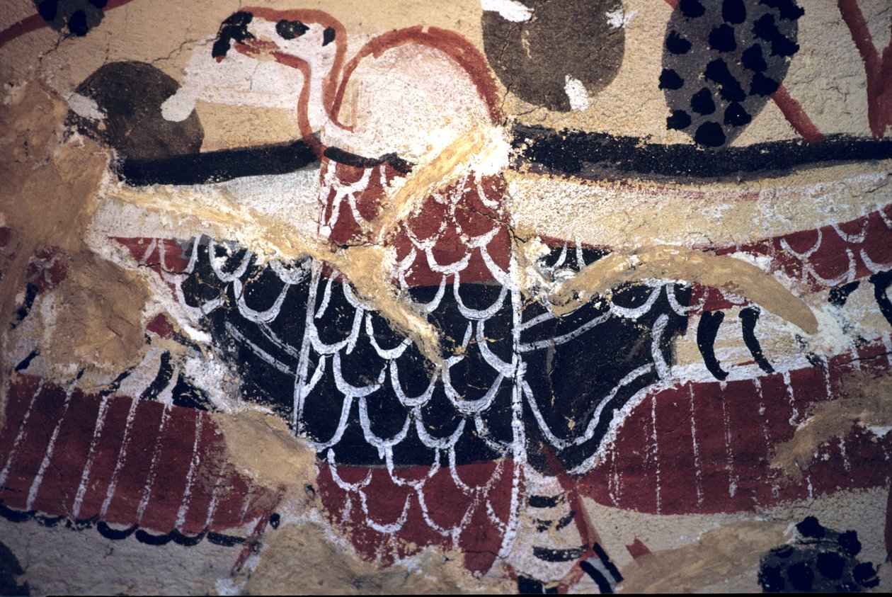 Egipto antigo, Pintura mural, Túmulo de Sennufer, Túmulo dos Nobres, Tebas de Egyptian Egyptian