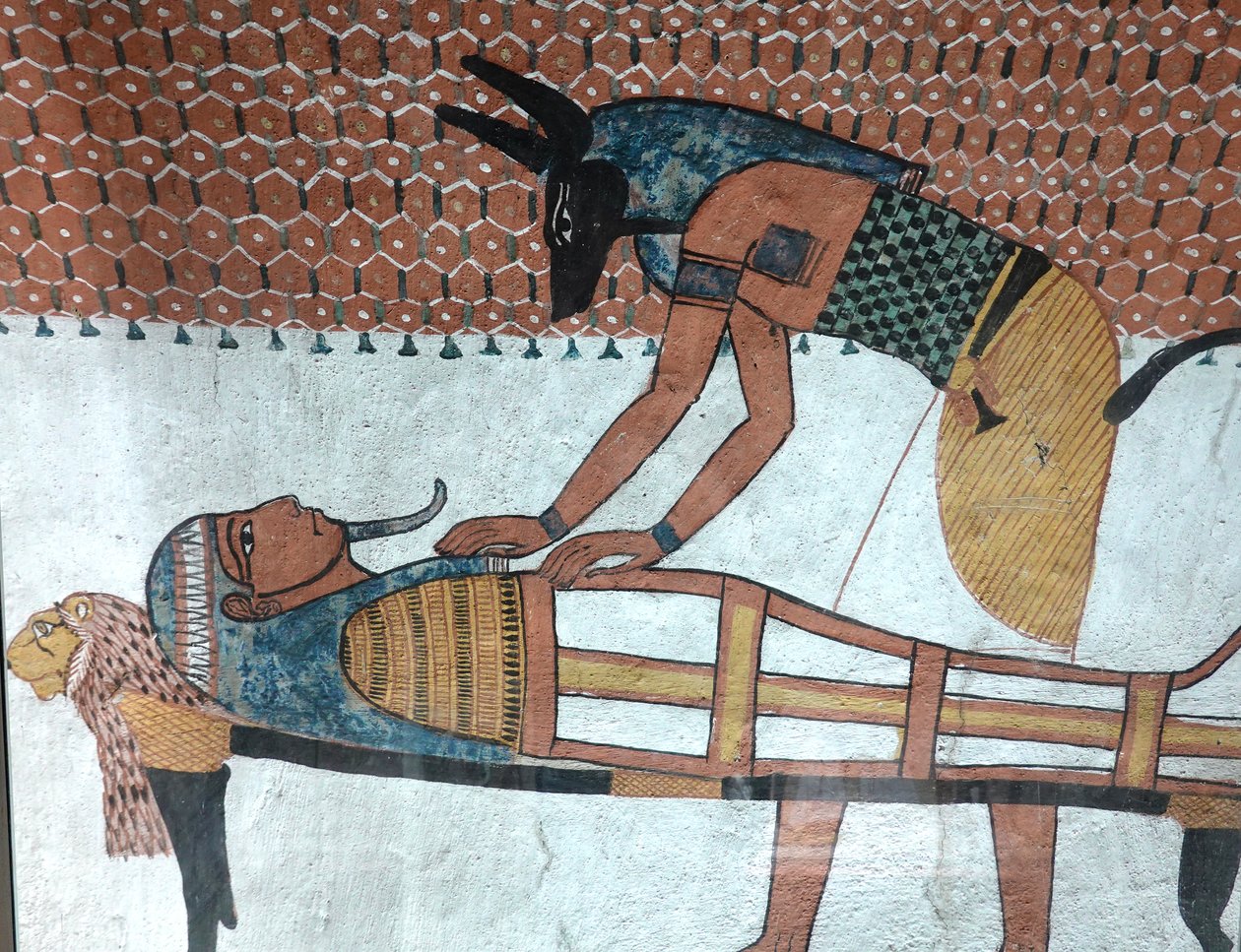 Anúbis, Túmulo de Inherkhau, Deir El Medineh de Egyptian Egyptian
