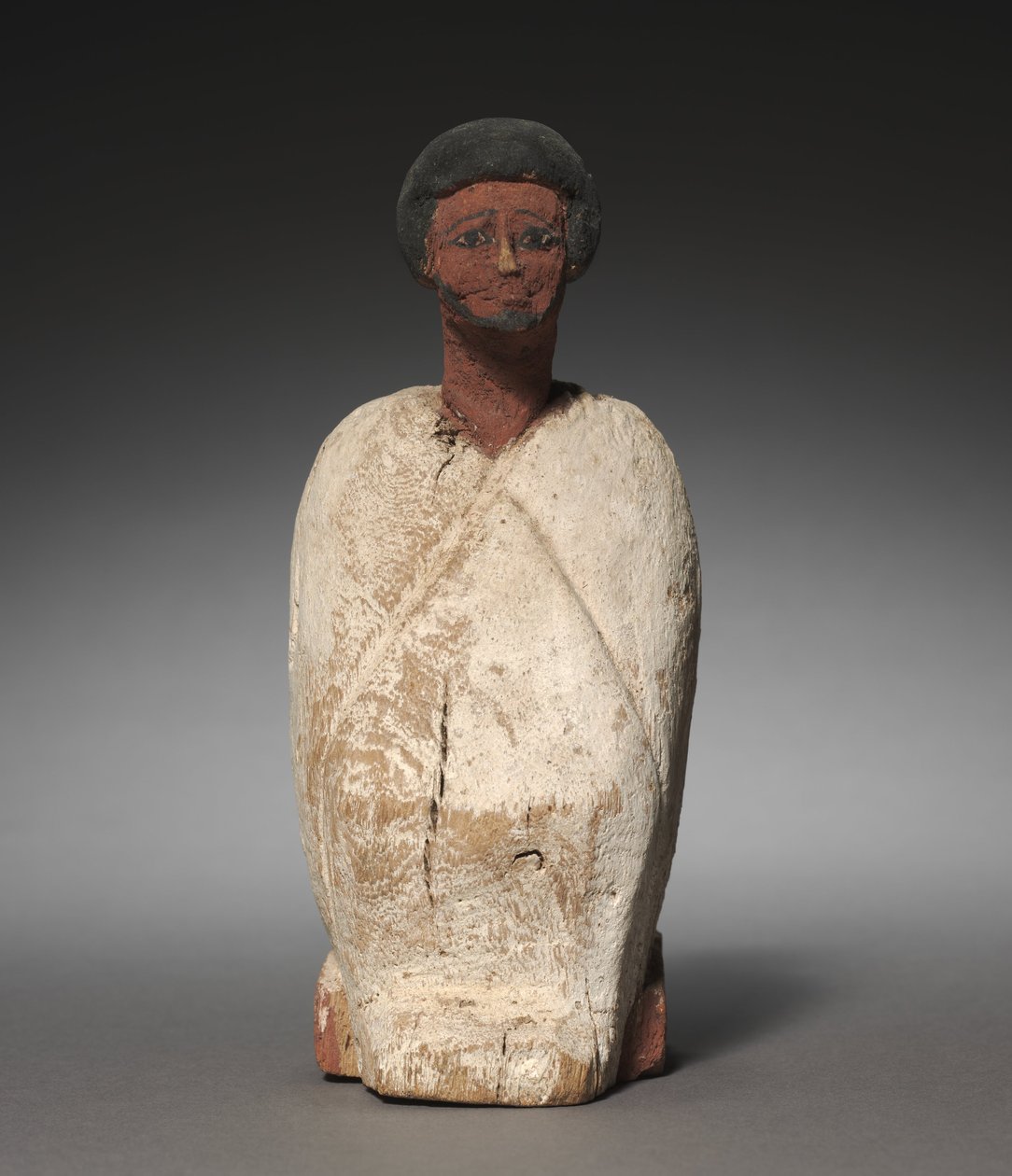 Modelo de proprietário de barco, 2040-1648 a.C. (madeira pintada) de Egyptian Egyptian