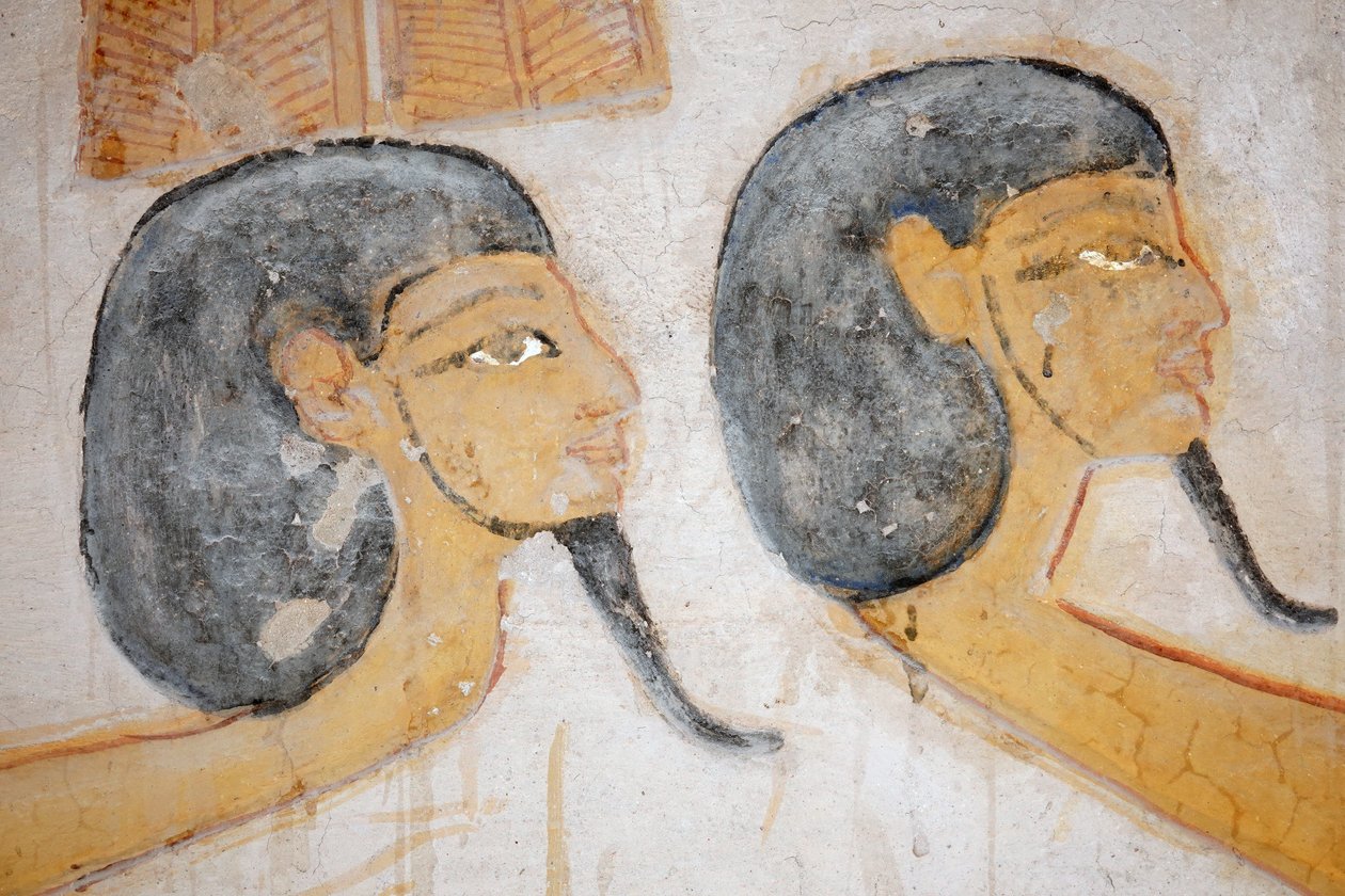 Túmulo de Ramsés IX, Vale dos Reis, Luxor de Egyptian Egyptian