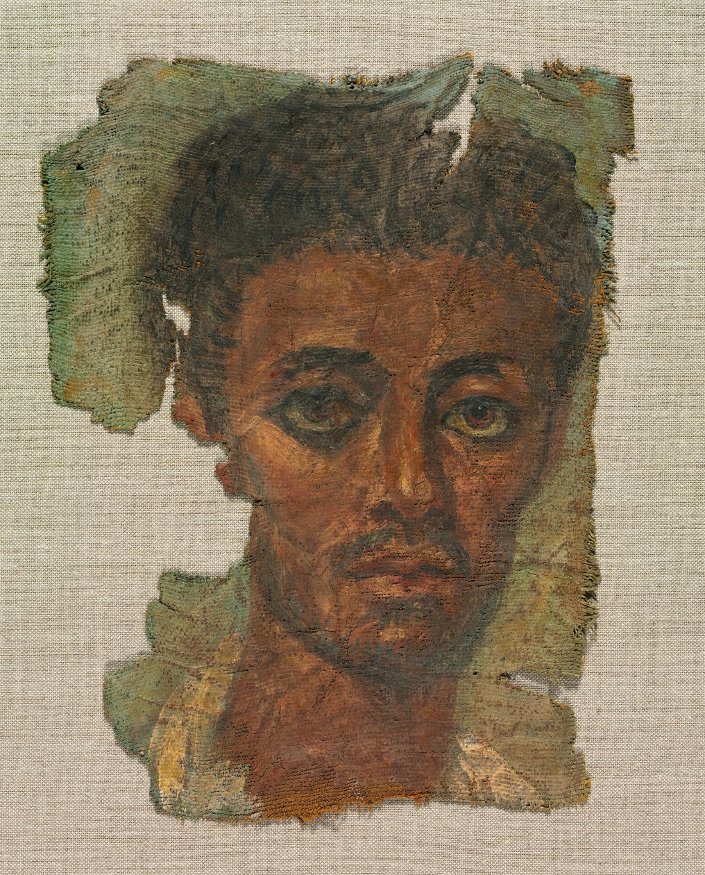 Retrato Funerário de um Homem, c.138-192 de Egyptian School
