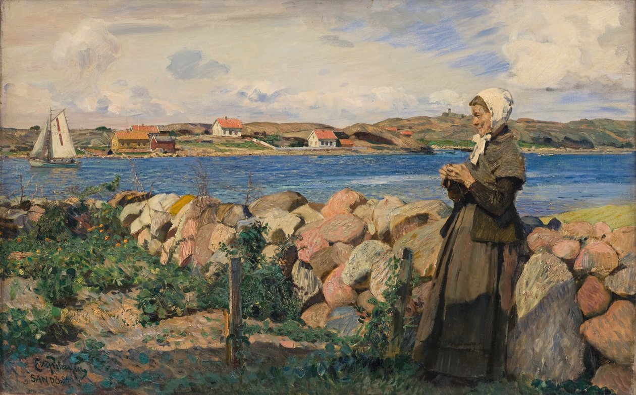 Do arquipélago norueguês de Hjalmer Eilif Emanuel Peterssen