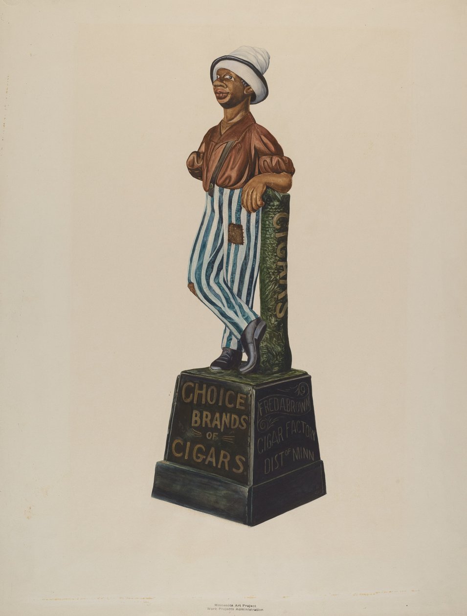Figura da loja de charutos de Einar Heiberg