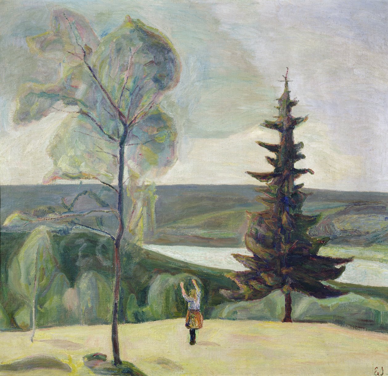 Bétula e abeto de Einar Sandberg