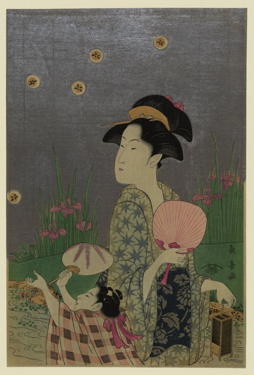 Hotarugari de Eishōsai Chōki