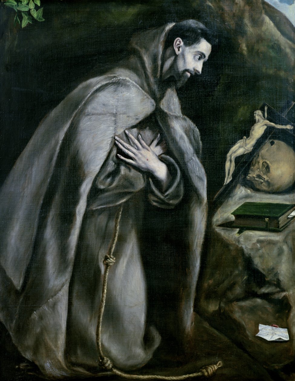 São Francisco de Assis, 1580-95 de El Greco