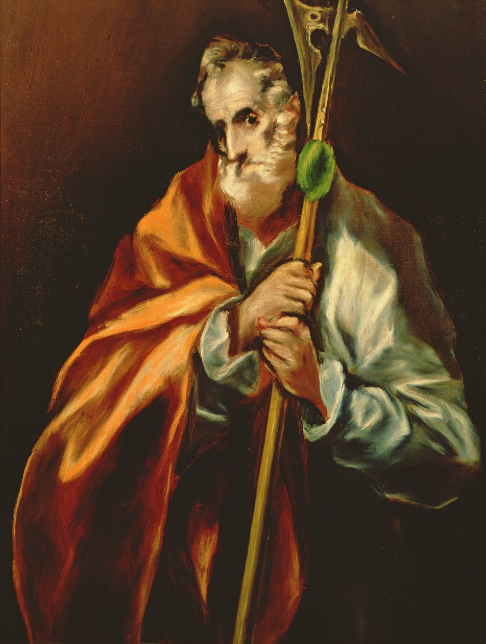 São Judas Tadeu, 1606 de El Greco