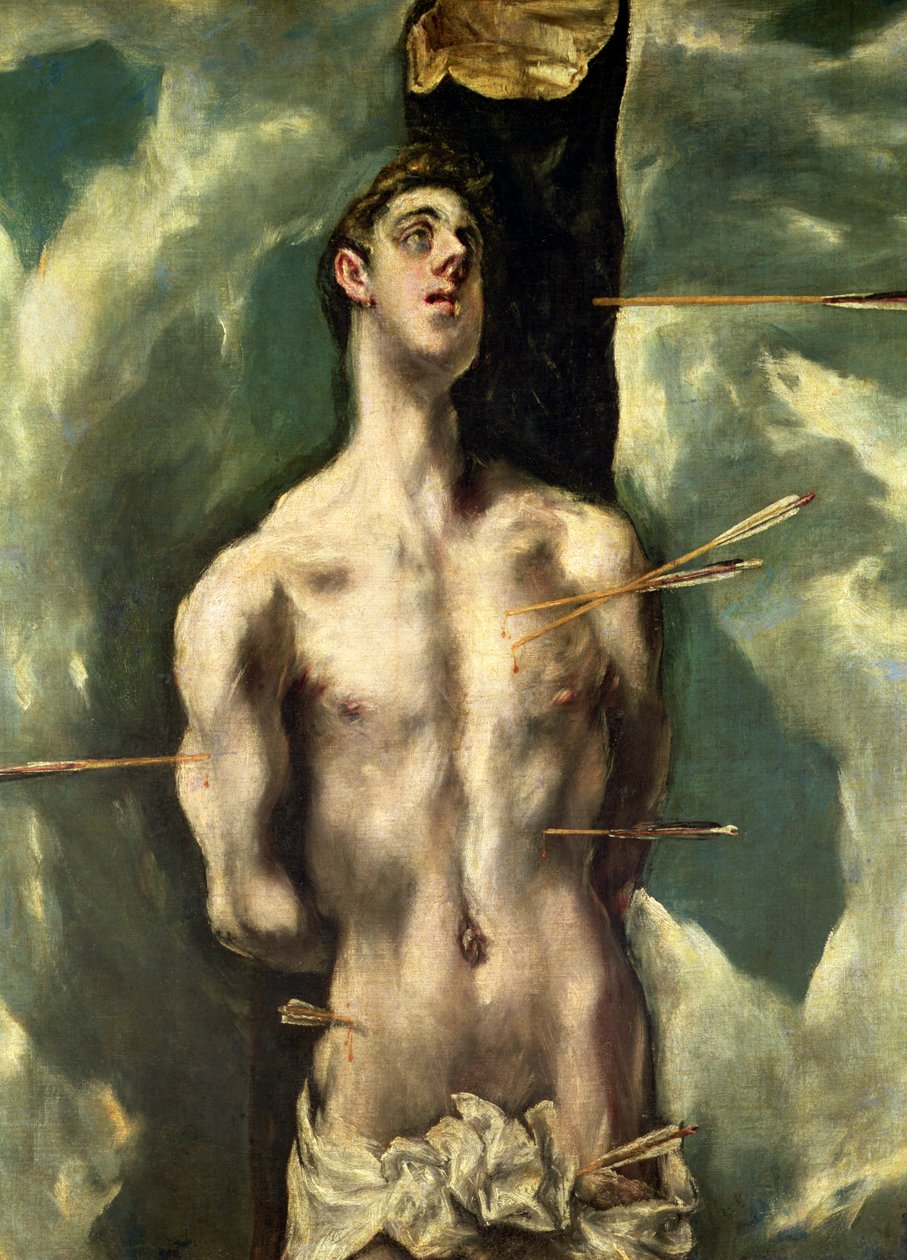 São Sebastião, c.1600-25 de El Greco