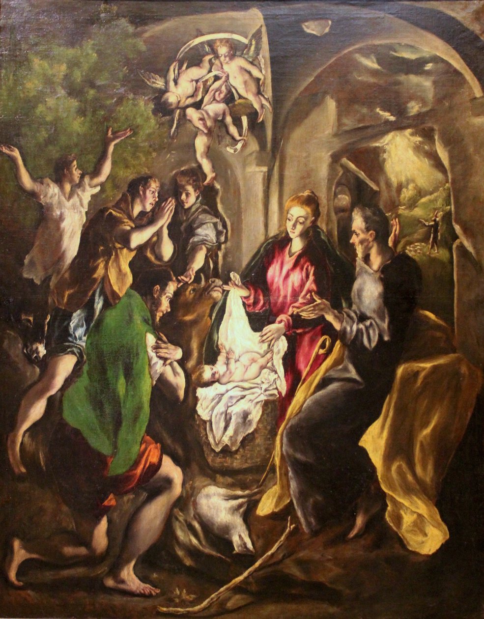 A Adoração dos Pastores de El Greco