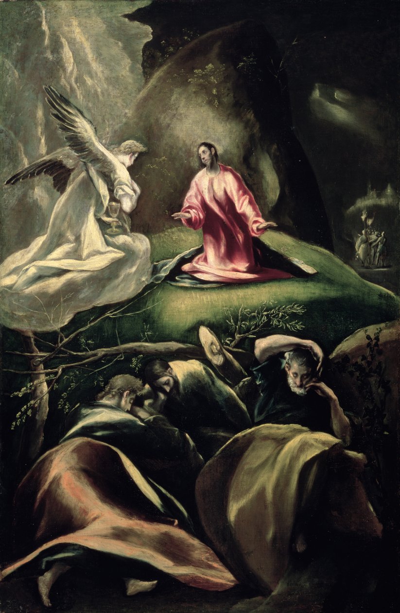 A agonia no jardim de El Greco