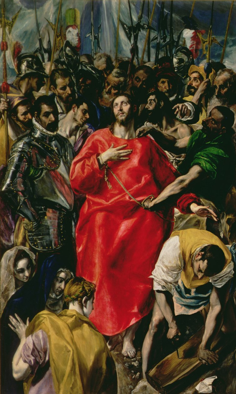 O despindo de Cristo, 1577-79 de El Greco